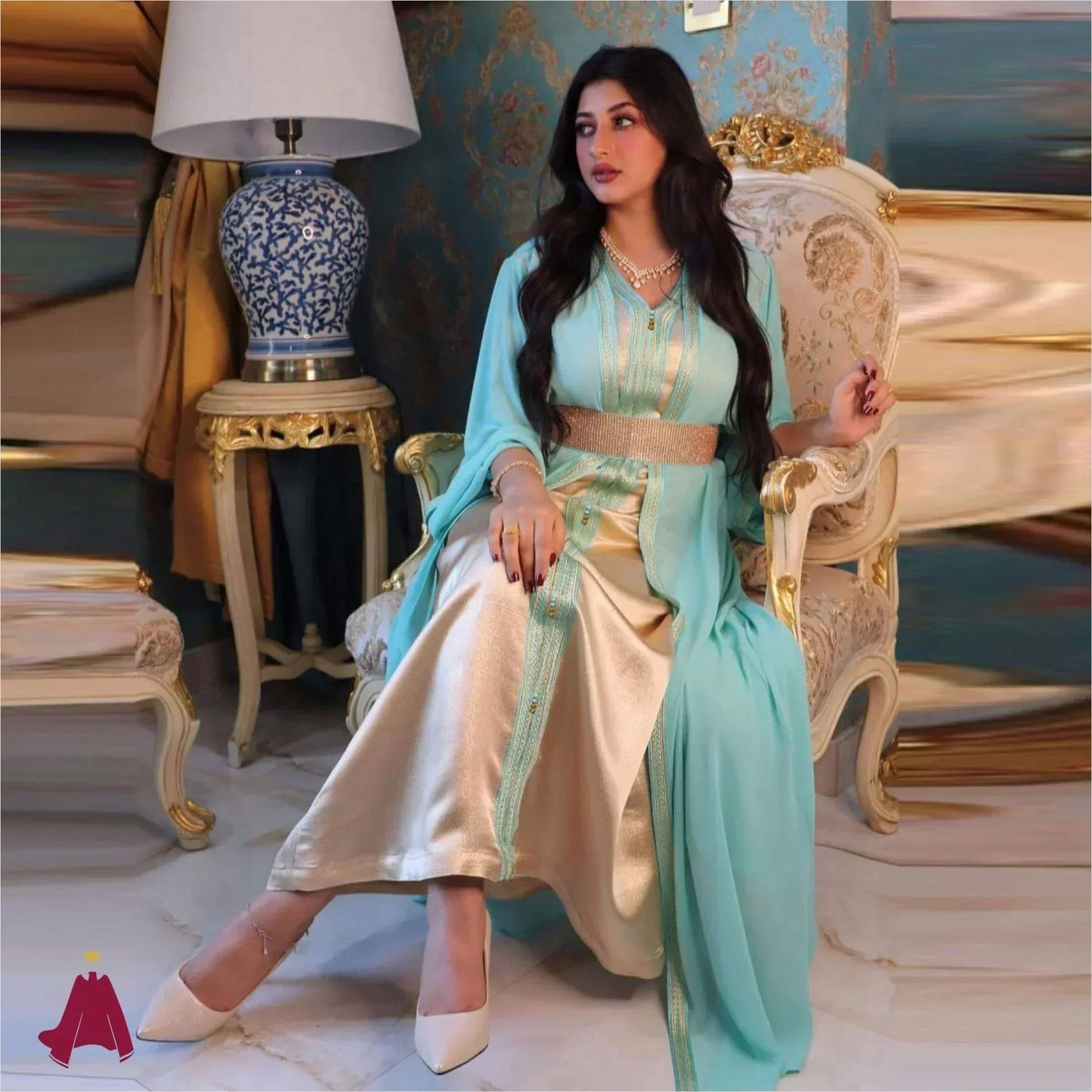 Takchita Bleu Electrique